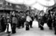 Japan: Oiran and Kamuro at a Tayu Procession, c. 1910