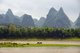 China: Horses on a small island in the Li River at Yangshuo, near Guilin, Guangxi Province